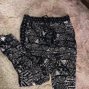 pattern joggers